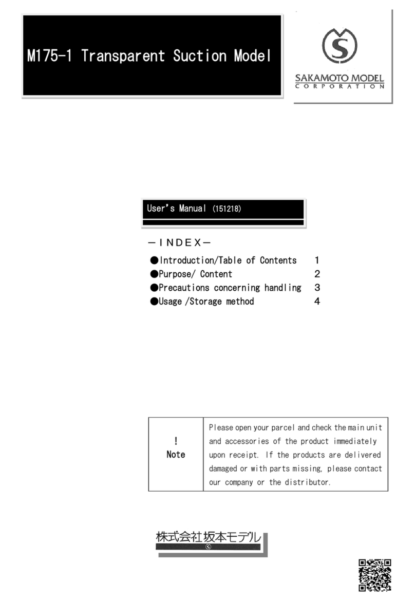 Sakamoto Model M175-1 user manual