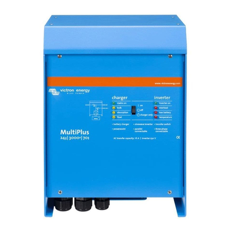 Victron energy MultiPlus 12/3000/120 - 50 manual