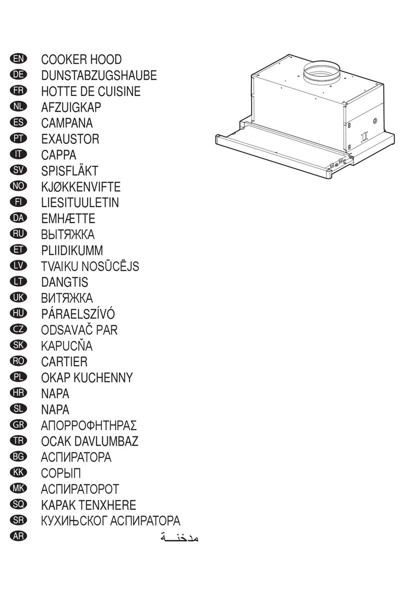 FABER S.p.A. MAXIMA EV8 LED AM/X A90 User manual