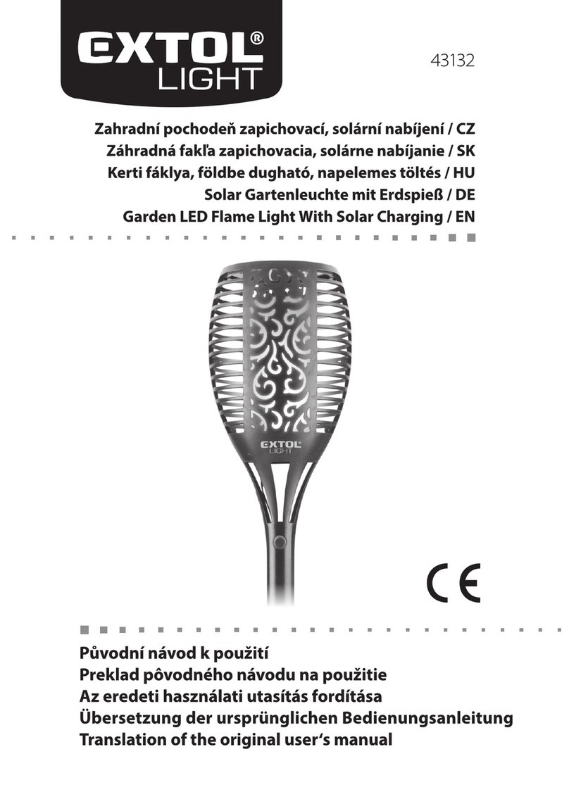 EXTOL LIGHT 43132 User manual