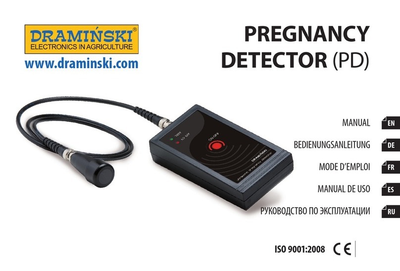 Draminski PREGNANCY DETECTOR manual