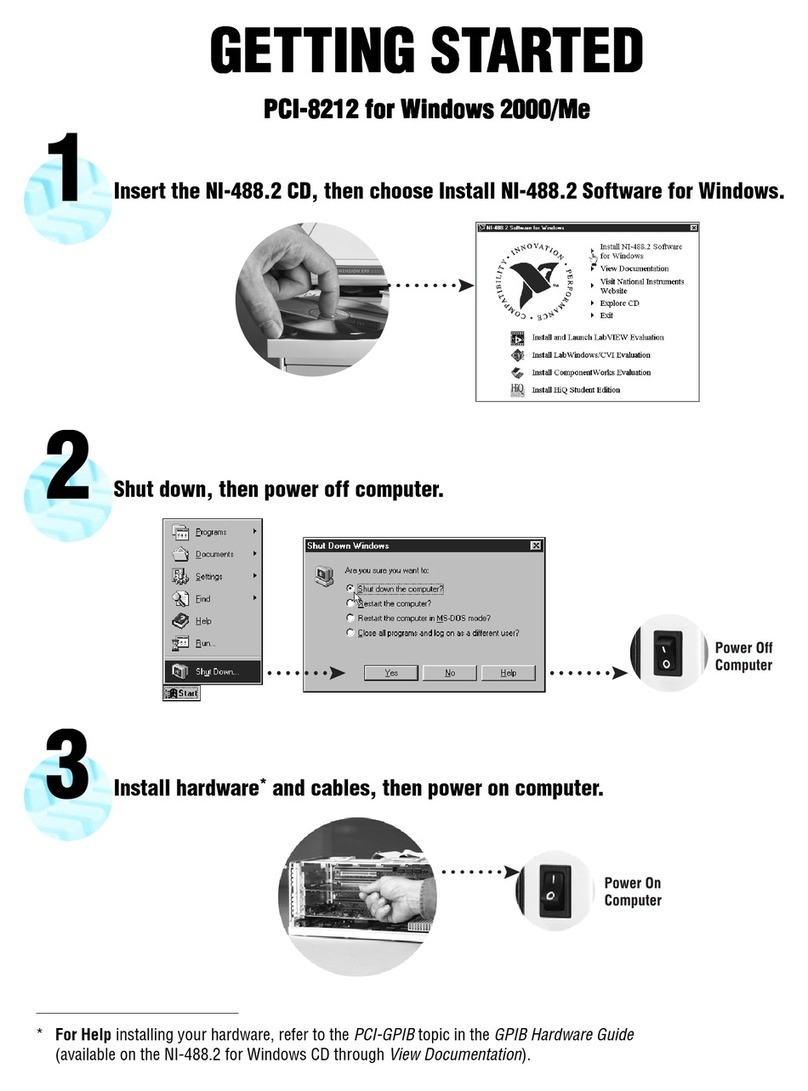 National Instruments PCI-8212 User manual National Instruments PCI-8212 User manual