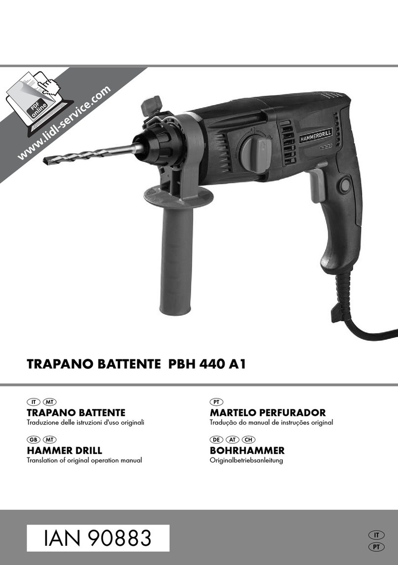 Parkside PBH 440 A1 User manual