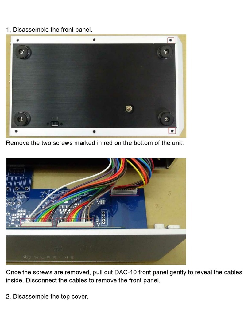 NuPrime DAC10 manual