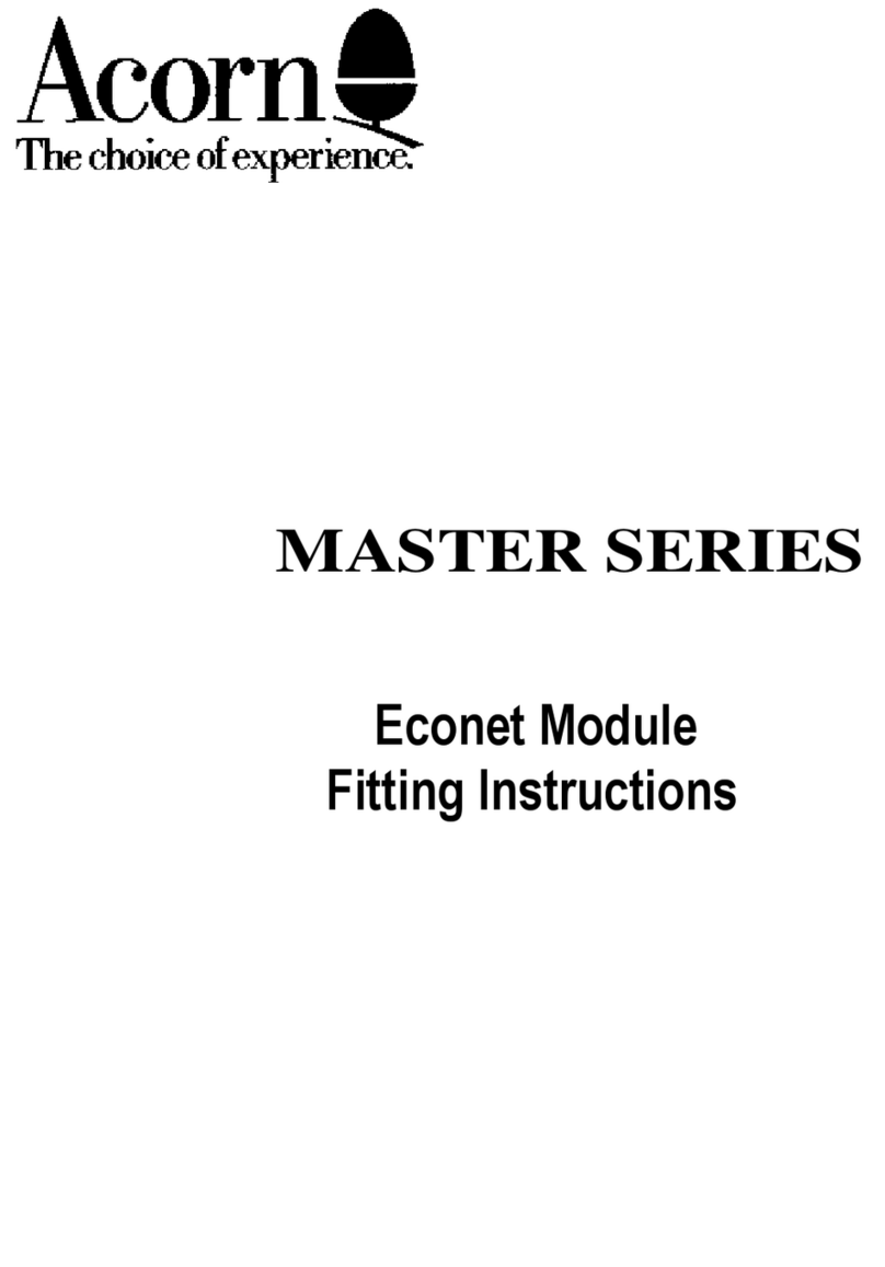 Acorn MASTER Series Fitting instructions