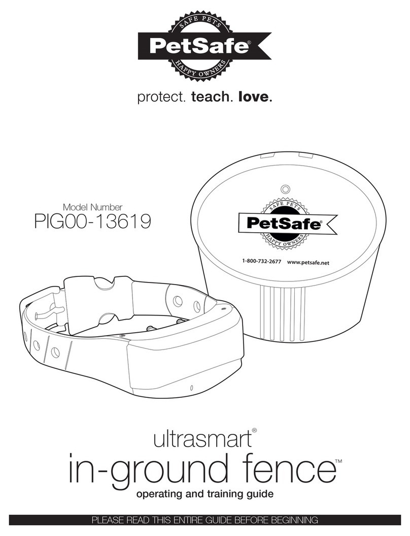 Petsafe ultrasmart in-ground fence PIG00-13619 Setup guide