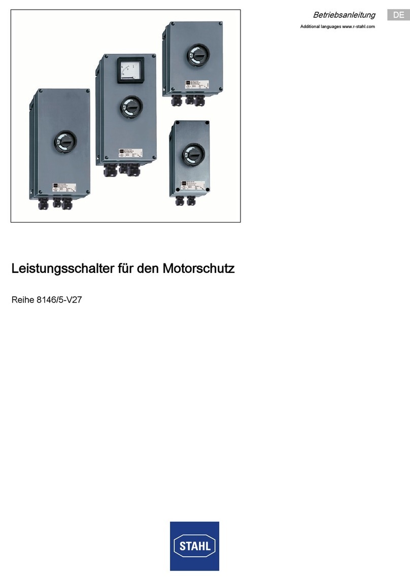 Stahl 8146/5-V27 Series User manual