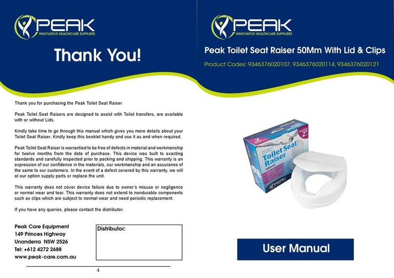 Peak 9346376020114 user manual