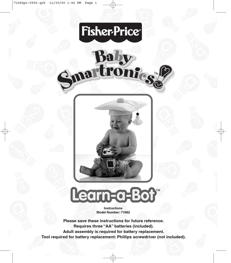 Fisher-Price Baby Smartronics Learn-a-Bot instructions