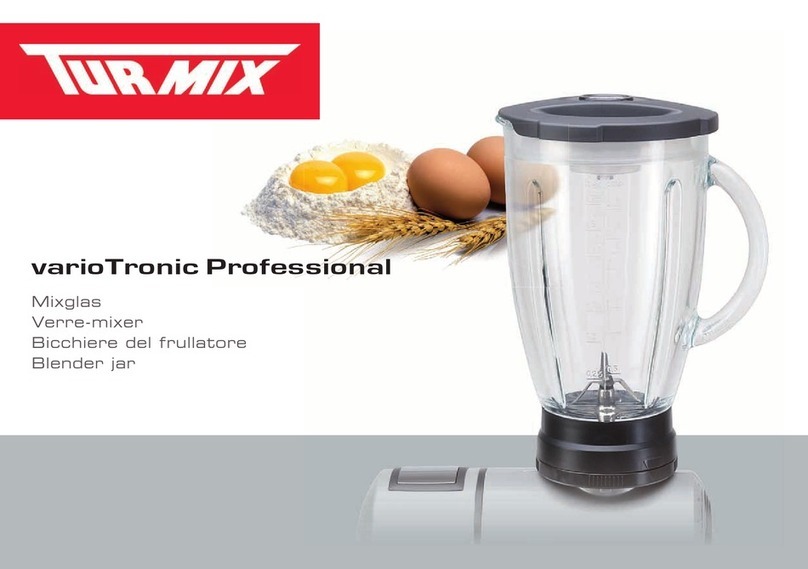 TUR MIX varioTronic Professional manual