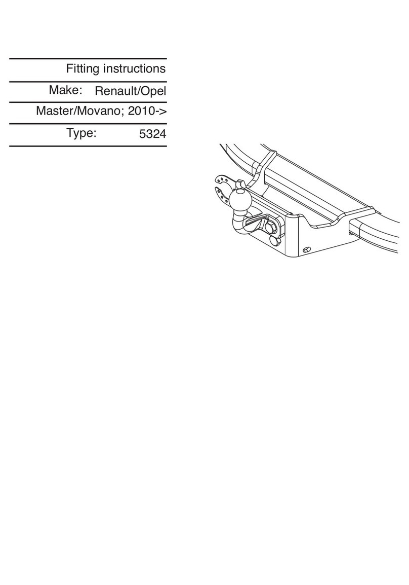 Thule Brink 5324 Fitting instructions