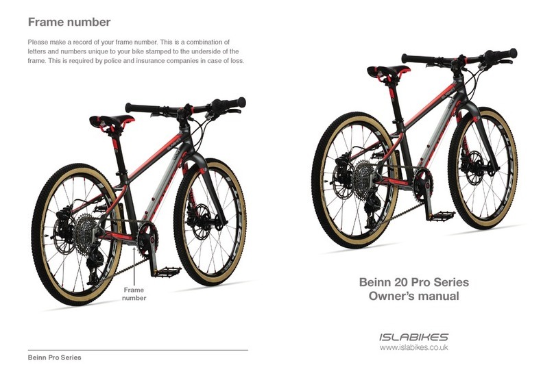 ISLABIKES Beinn 20 Pro Series owner's manual