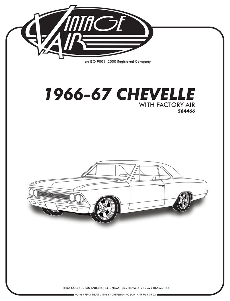 Vintage Air 1966-67 CHEVELLE WITH FACTORY AIR manual
