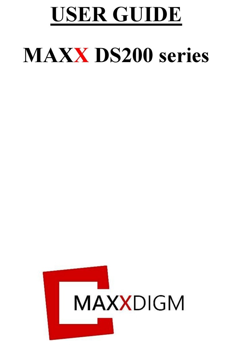 MAXX DIGM MAXX DS200 Series user guide