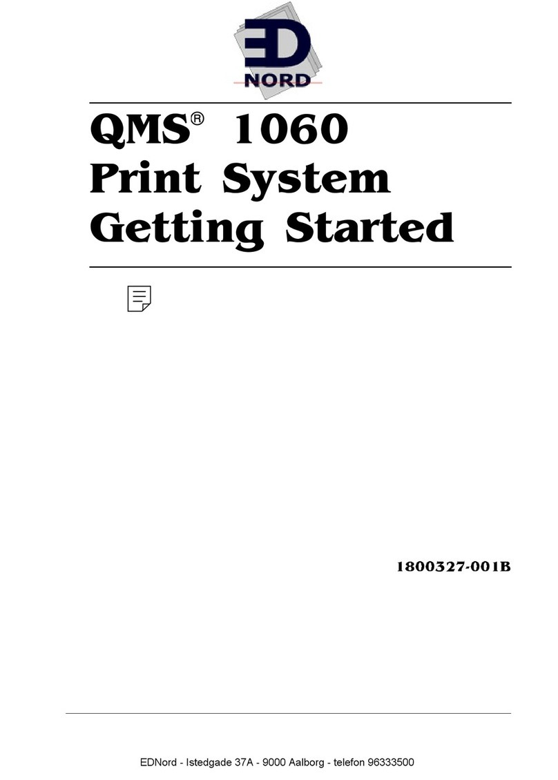 3D Nord QMS 1060 Getting started