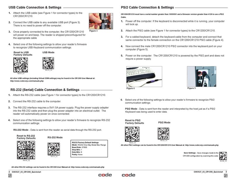 Code Reader 1200 User manual Code Reader 1200 User manual