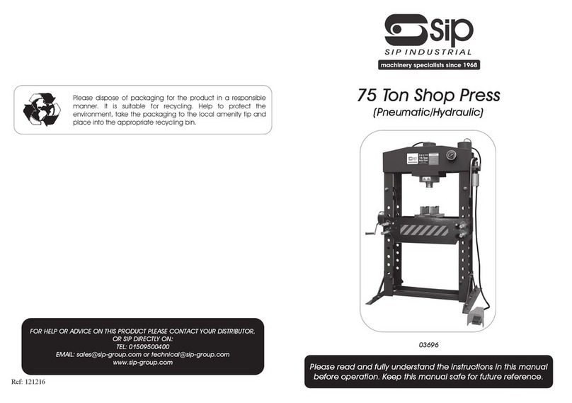 SIP 03696 User manual