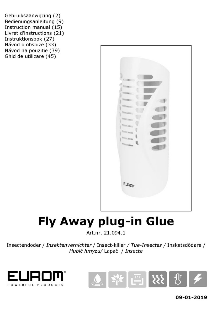 EUROM Fly Away plug-in Glue instruction manual