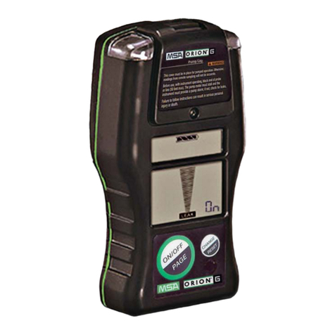 MSA Orion G User manual
