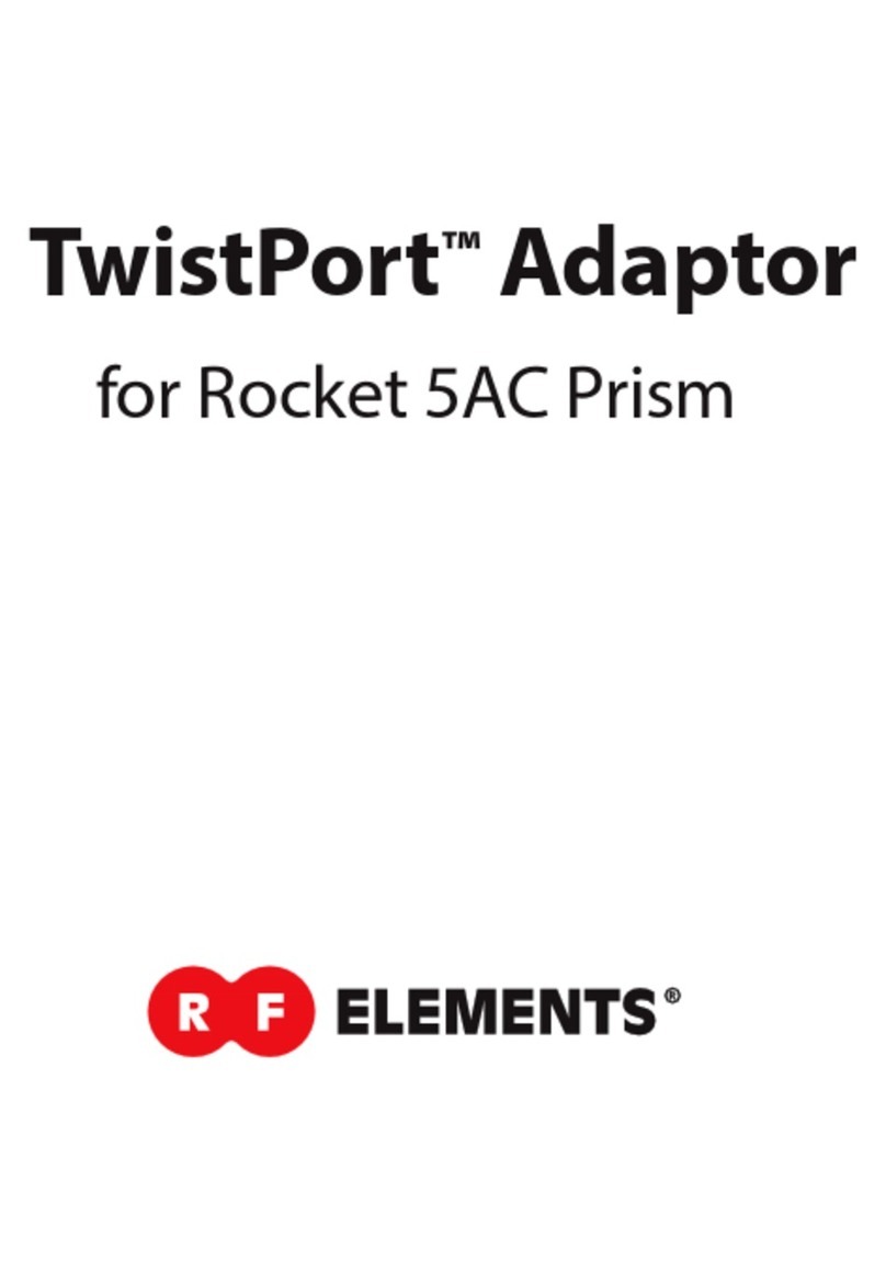 RF Elements TwistPort Series manual