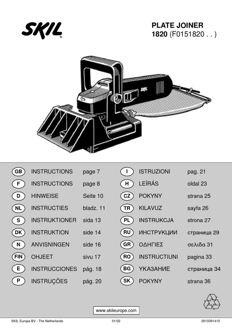 Skil 1820 User manual