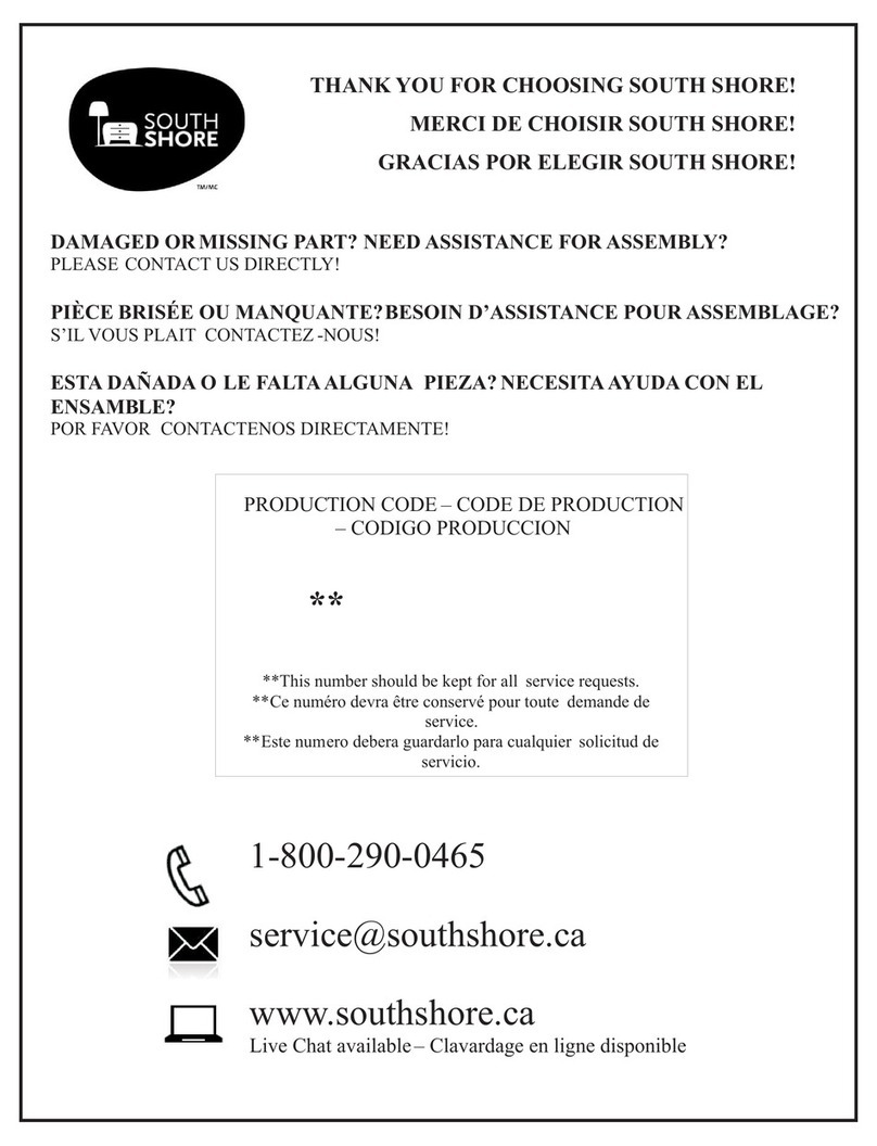 SouthShore 3246 Series User manual