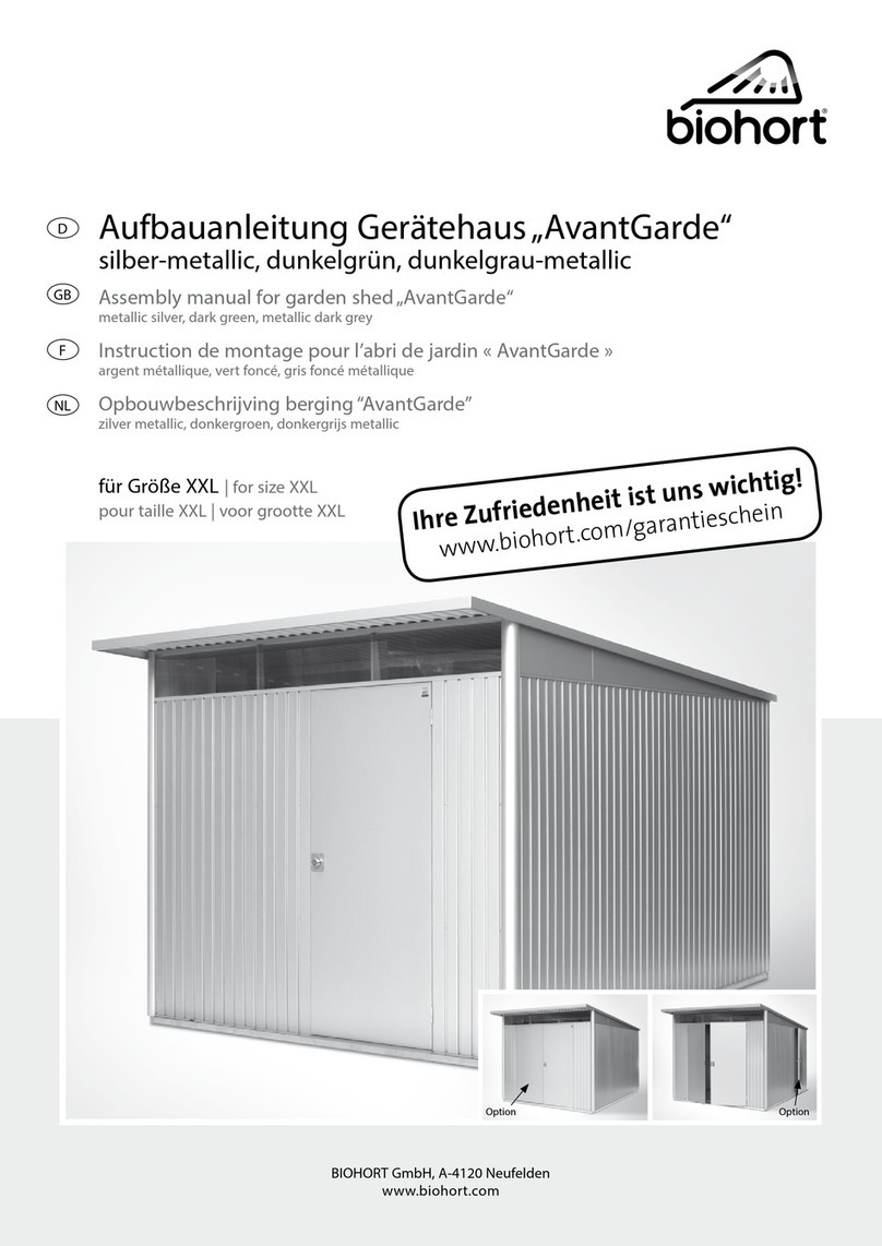 Biohort AvantGarde XXL User manual