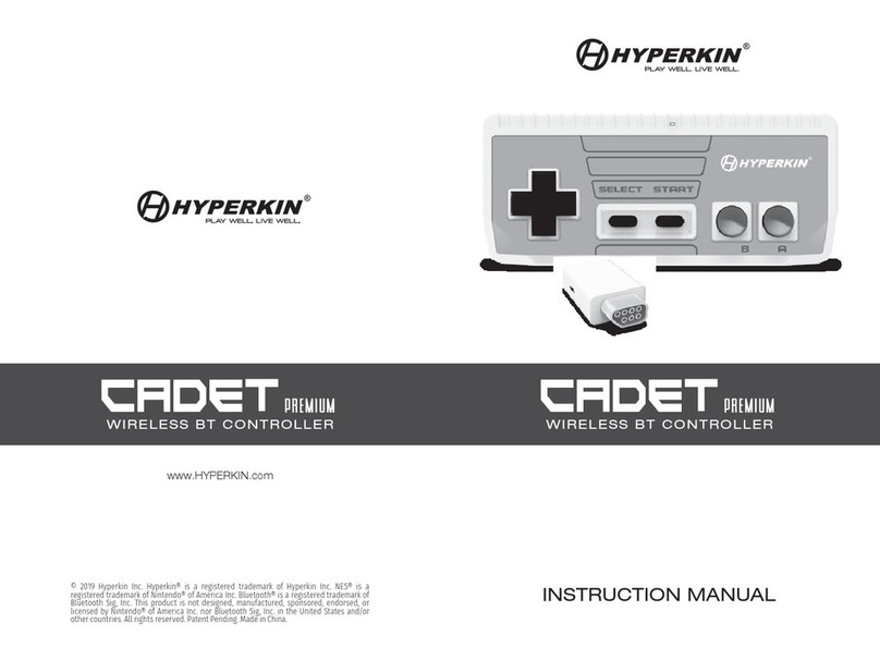 Hyperkin CADETP REMIUM instruction manual