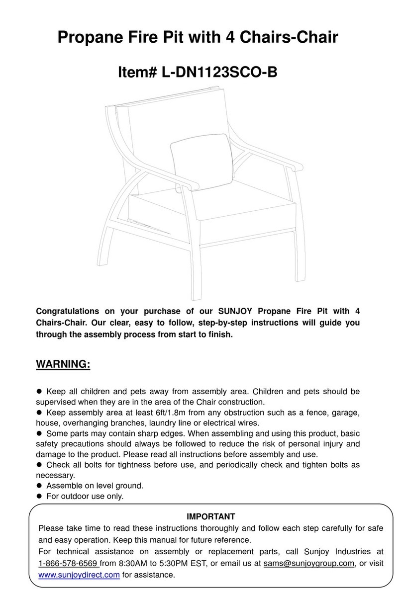 Sunjoy L-DN1123SCO-B User manual Sunjoy L-DN1123SCO-B User manual