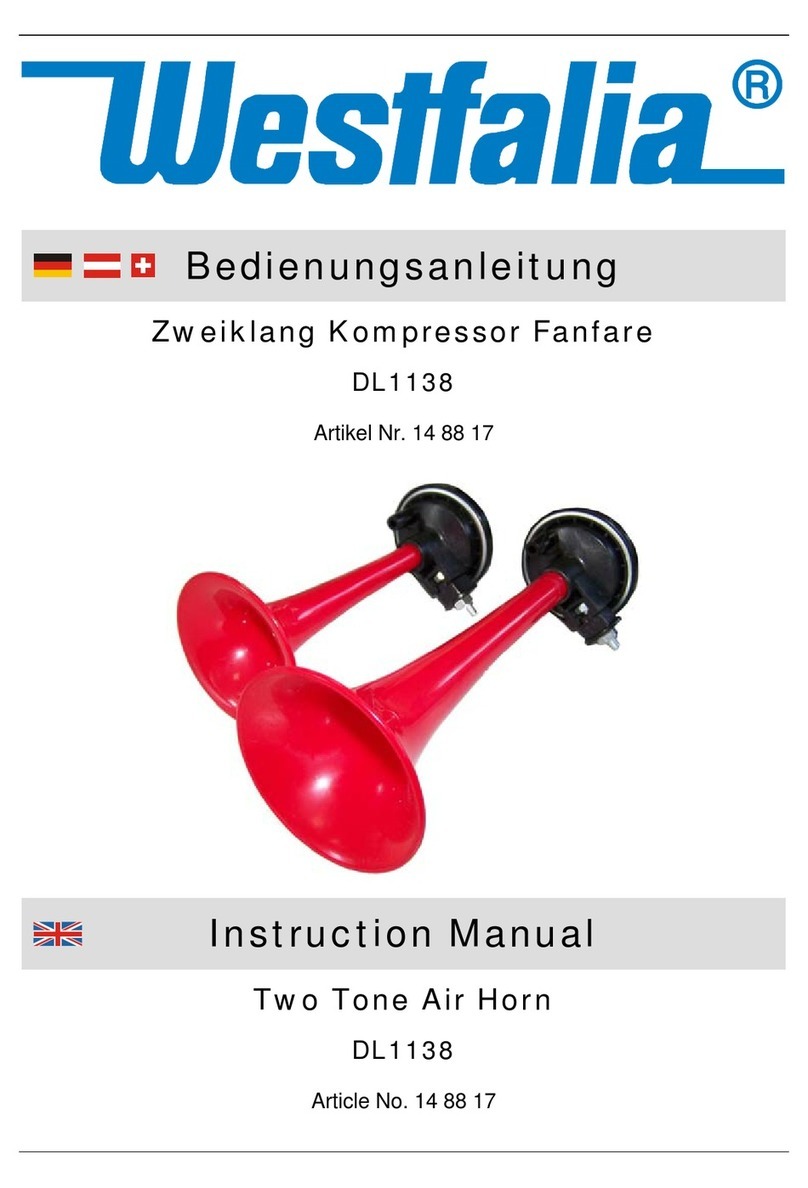 Westfalia DL1138 User manual
