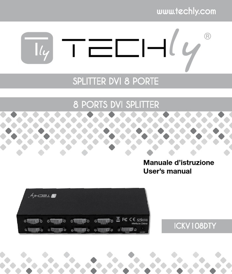 Techly ICKV108DTY User manual