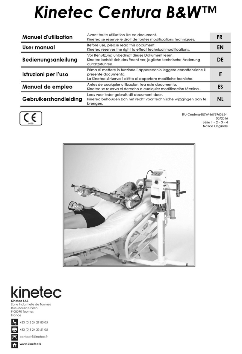 Kinetec Centura B&W User manual