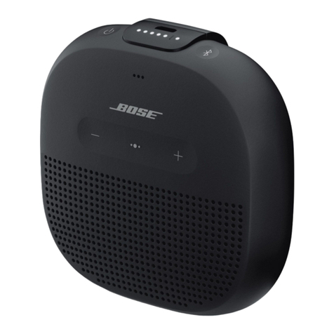 Bose SOUNDLINK MICRO User manual