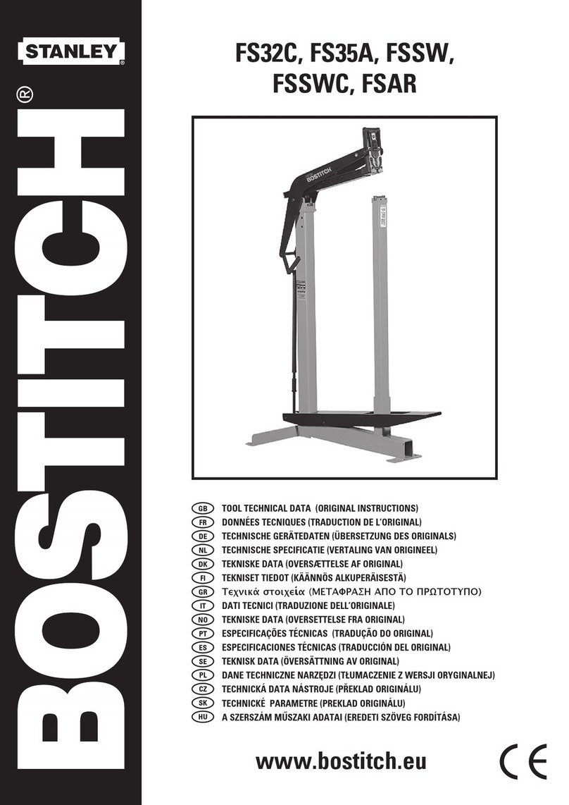 Bostitch FS32C User manual
