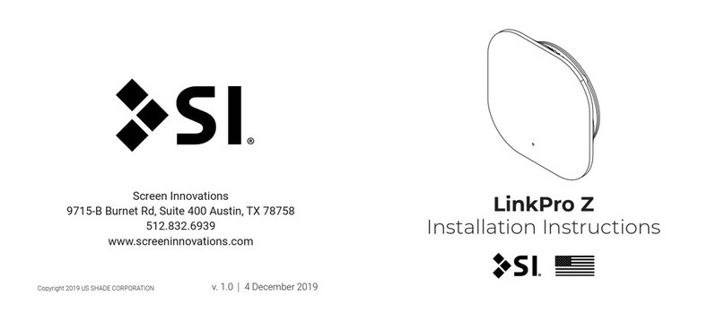 Screen Innovations LinkPro Z installation instructions