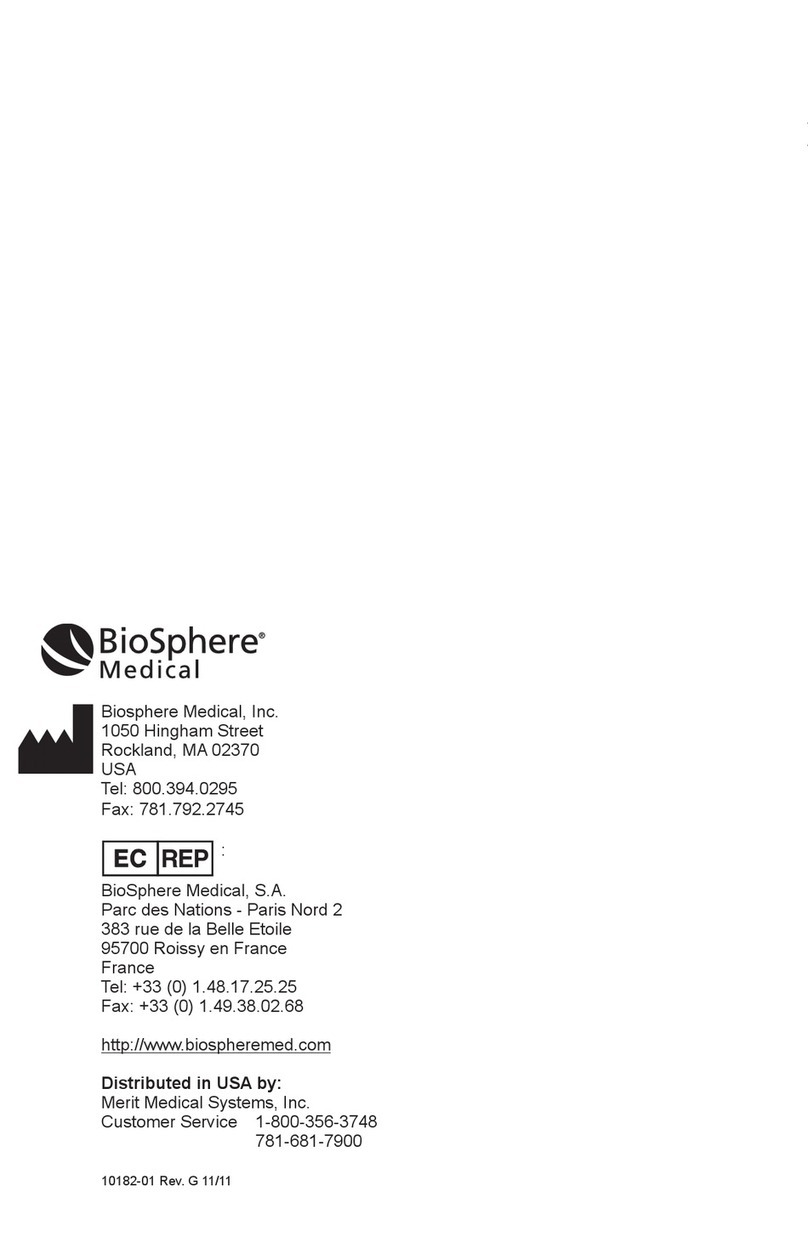 BioSphere Medical Sequitor manual