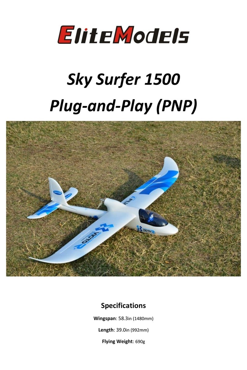 Elite Models Sky Surfer 1500 PNP manual