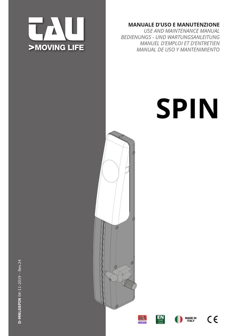 tau SPIN User manual