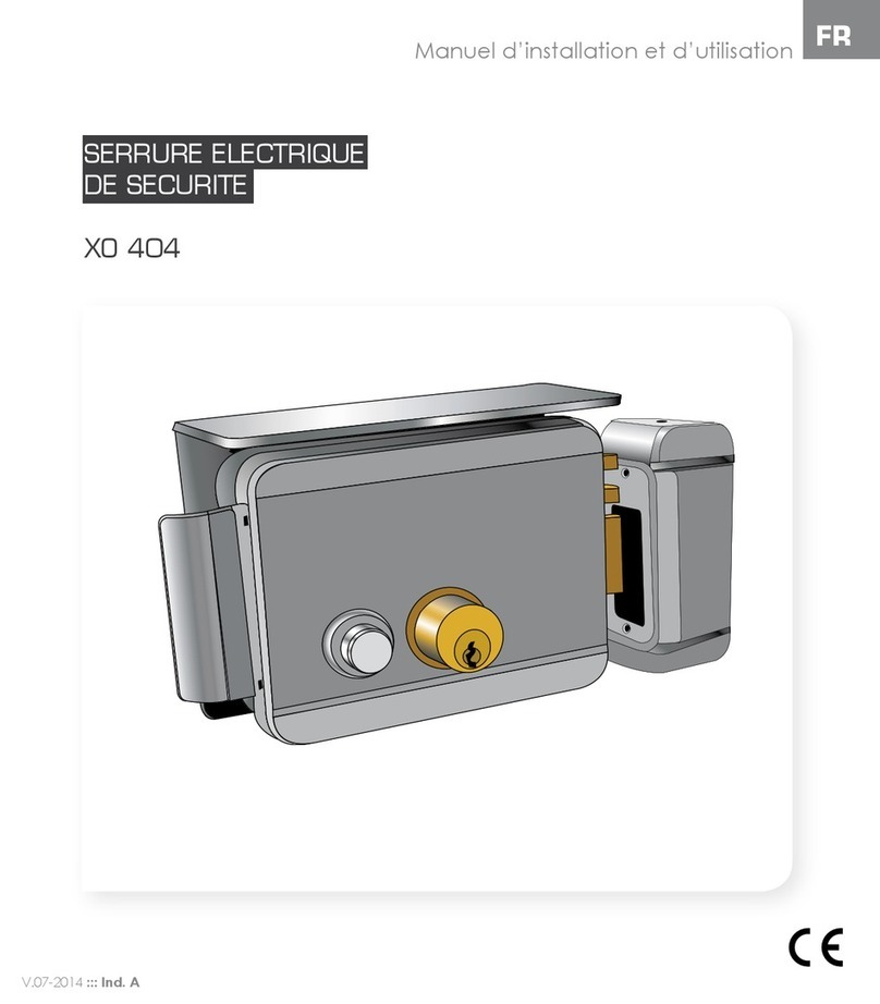 SCS Sentinel XO 404 Installation and operation manual