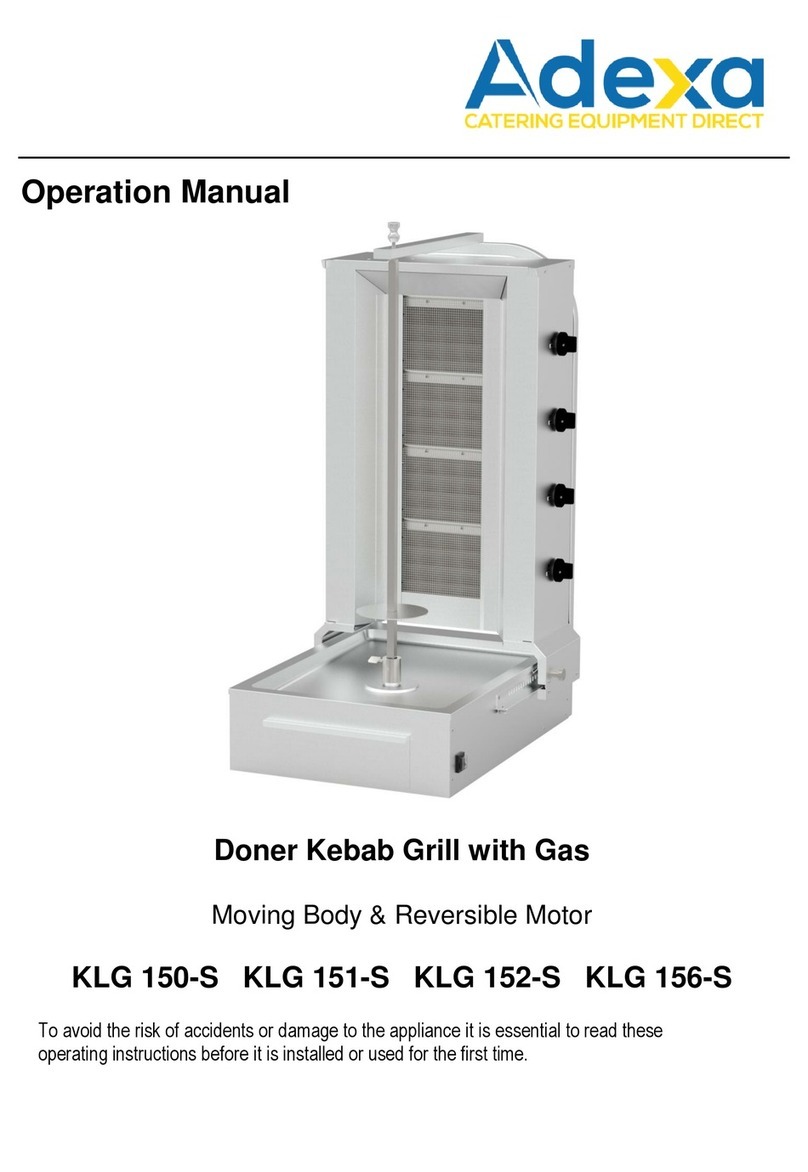 Adexa KLG 150-S User manual