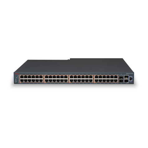Avaya VSP 4850GTS Series Instruction Manual