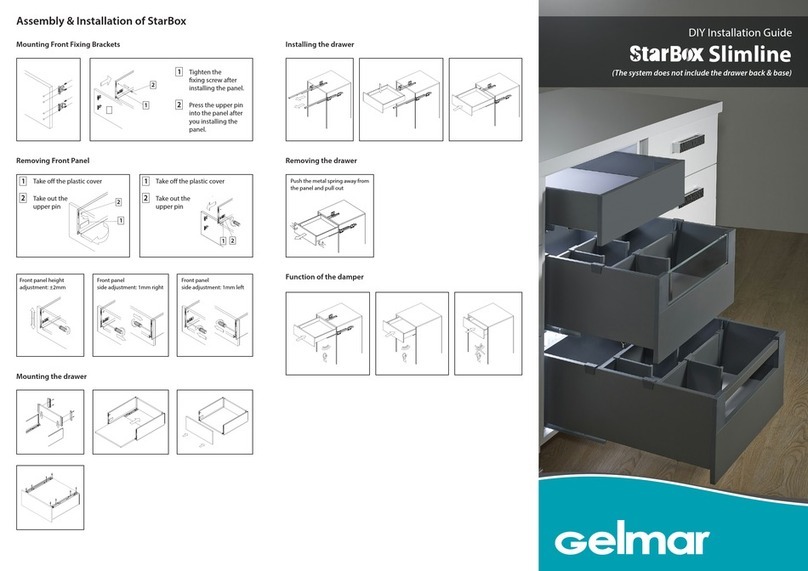 Gelmar StarBox Slimline installation guide