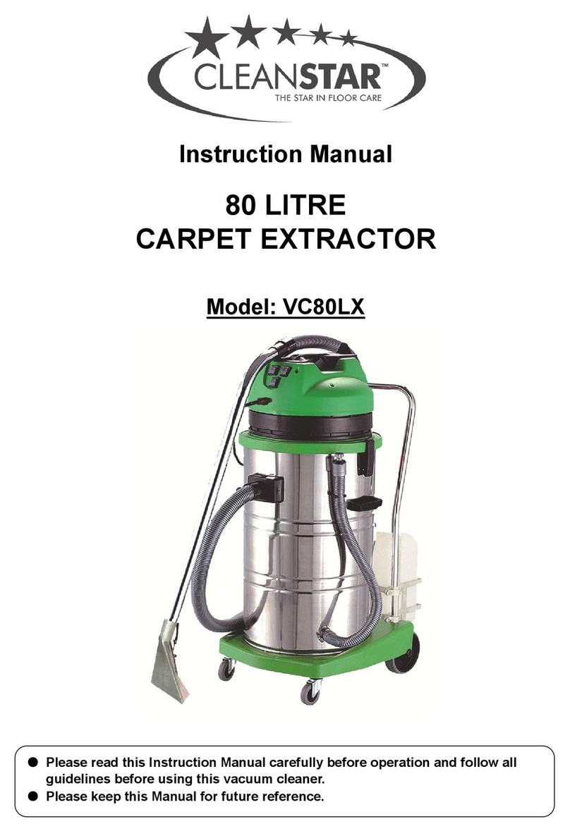 CleanStar VC80LX User manual