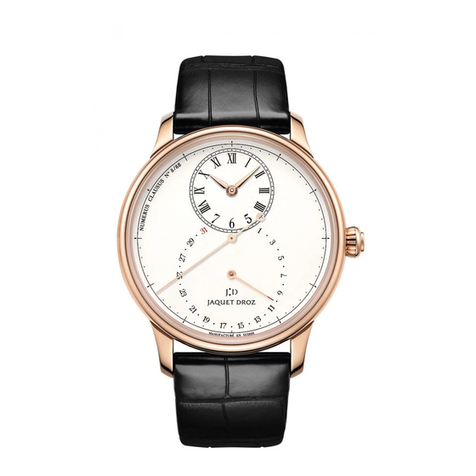 Jaquet Droz GRANDE SECONDE DEADBEAT manual