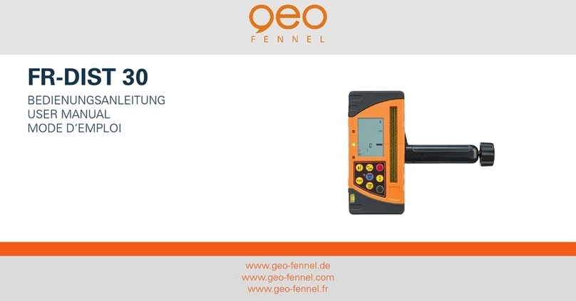 geo-FENNEL FR-DIST 30 user manual geo-FENNEL FR-DIST 30 user manual