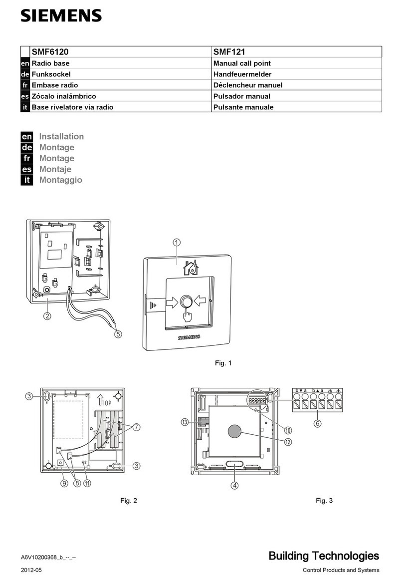 Siemens SMF6120 User manual