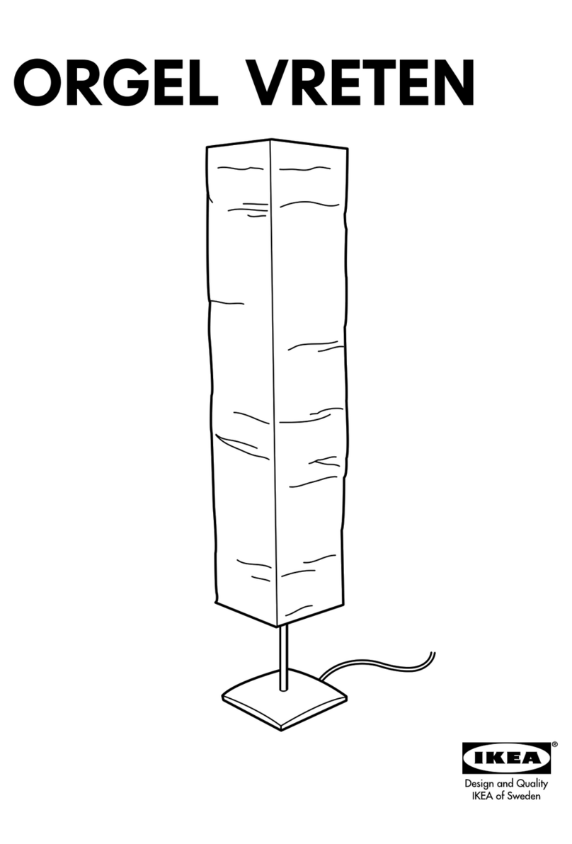 IKEA ORGEL VRETEN quick start guide