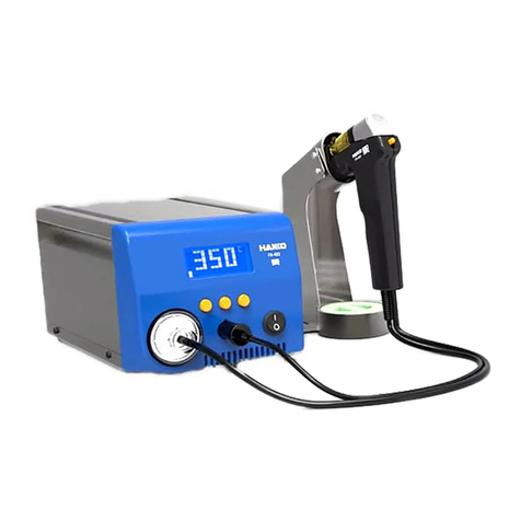 Hakko Electronics FR-400 instruction manual Hakko Electronics FR-400 instruction manual