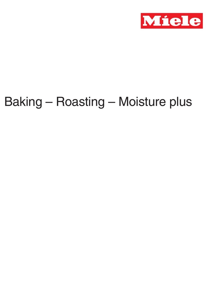 Miele H6461 Recipe book
