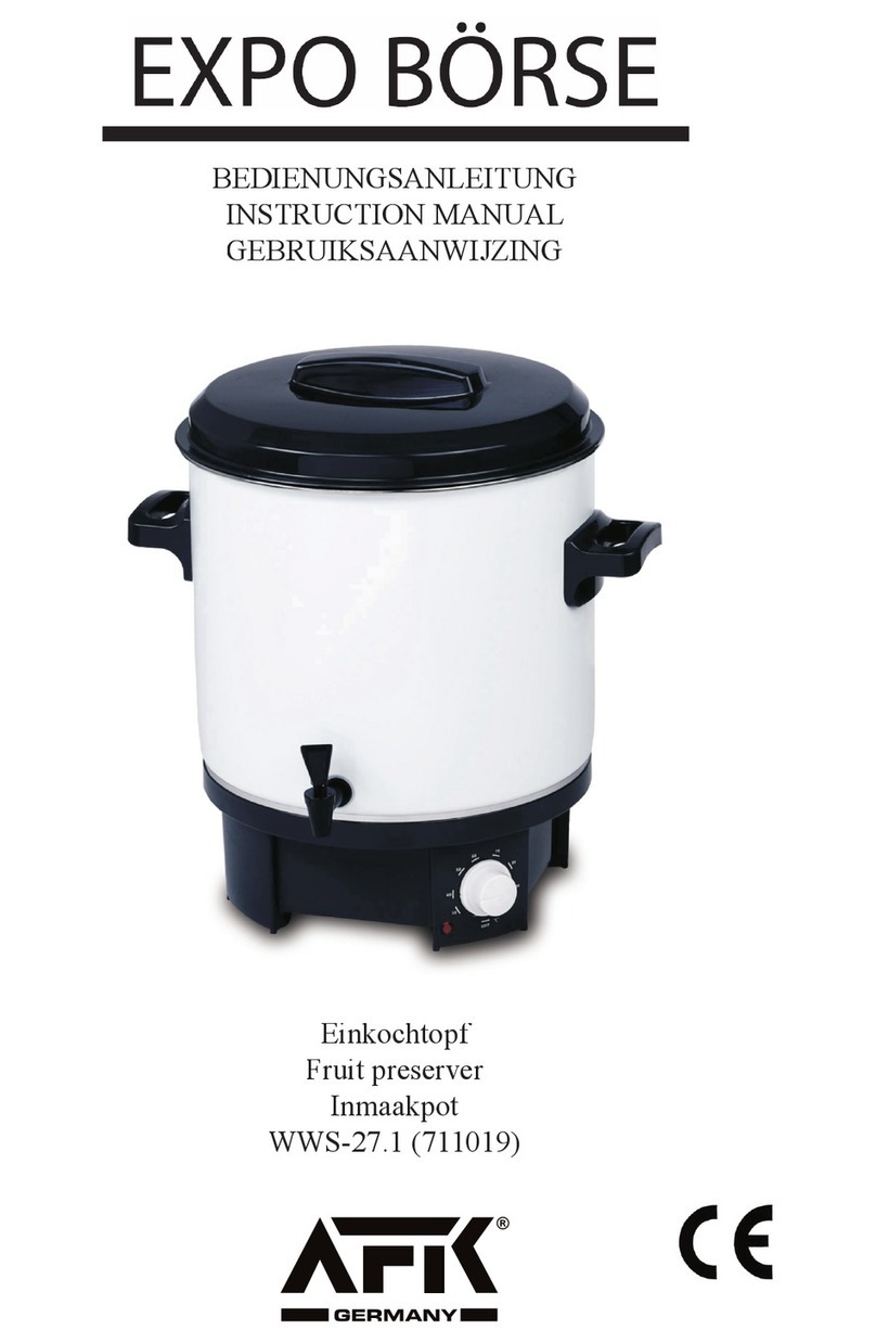 AFK EXPO BORSE WWS-27.1 instruction manual